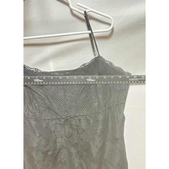 Express Design Studio Womens L Silk Black Floral Camisole - Picture 3 of 13